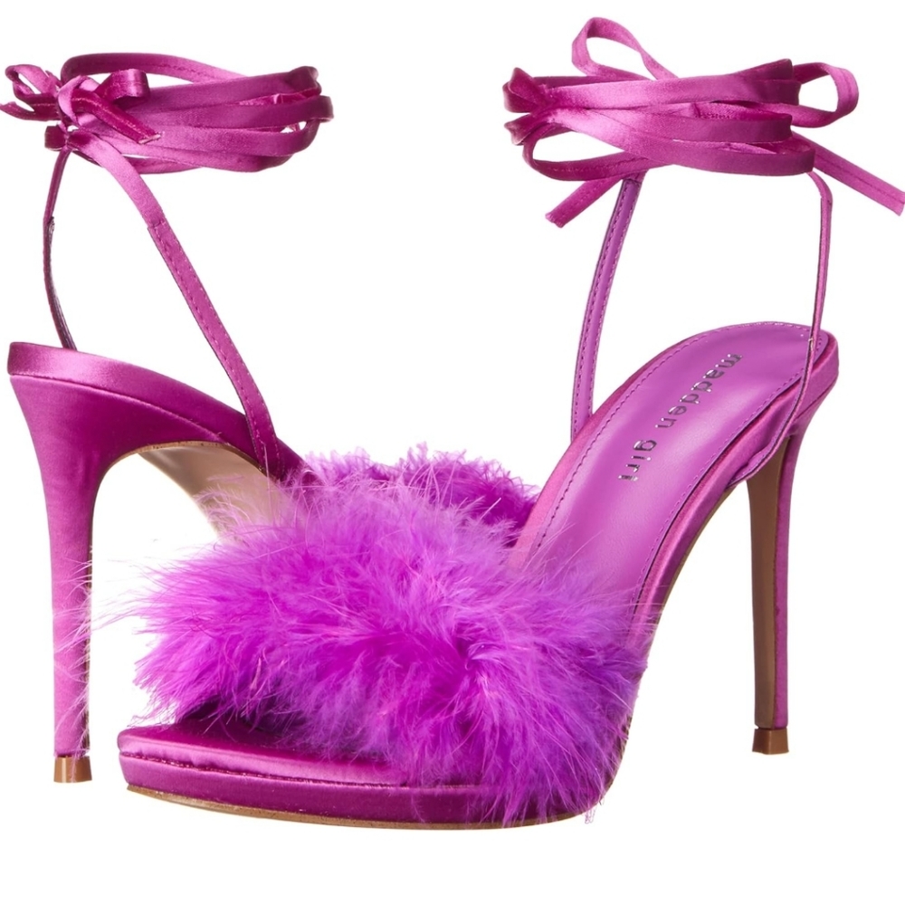 Madden Girl Purple Heels Stylish and Comfortable